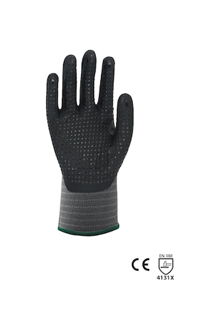 İş Eldiveni Hanvo Dotlu Köpük Nitril Kaplama Eldiven