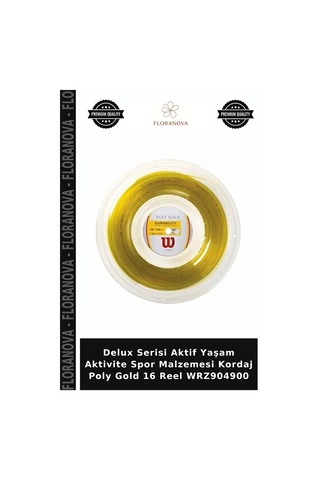 Delux Serisi Aktif Yaşam Aktivite Spor Malzemesi Kordaj Poly Gold 16 Reel Wrz904900