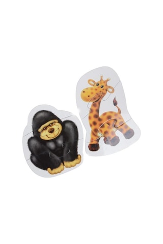 +3 Yaş Hayvanlar 20 Parça Puzzle (Kırkpabuç)