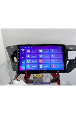 Toyota Corolla 2013-16 Navigasyon Multimedyaandroid Gerçek 6gbram