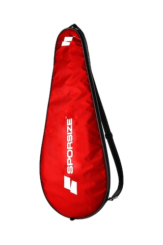 Tennis Racket Cover Tenis Raketi Kılıfı Çantası Lacivert Sadece Kılıf - Kırmızı