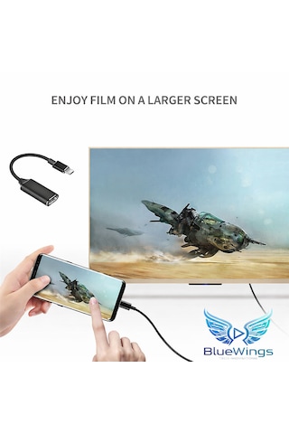 4k Ultra Hd Usb c To Hdmı Dönüştürücü Adaptör Type Görüntü Aktarıcı Kablo Thunderbolt 3 4 Uyumlu Apple Macbook Laptop Telefon Ve Tablet Için