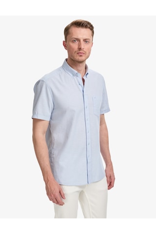 Pierre Cardin Erkek Açık Mavi Gömlek Kısa Kollu 50325340-vr003
