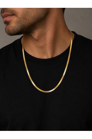 Gümüş Kaplama İtalyan Ezme Zincir Kolye , Gold Kaplama Unisex Tasarım Kolye , Çift Hediyesi Henüz Yorum Yazılmamış.