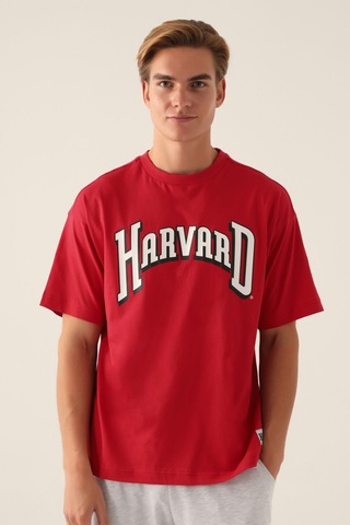 Harvard Cool Kırmızı Erkek T-shirt 5274-42813 Kırmızı