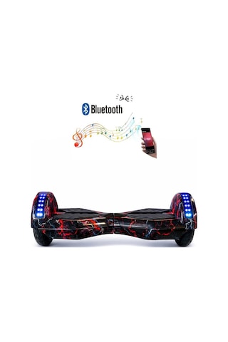 Citymate Smart Balance Elektrikli Kaykay Hoverboard 8.5 İnch Akıllı Denge Ledli Bluetooth Hoparlörlü D15