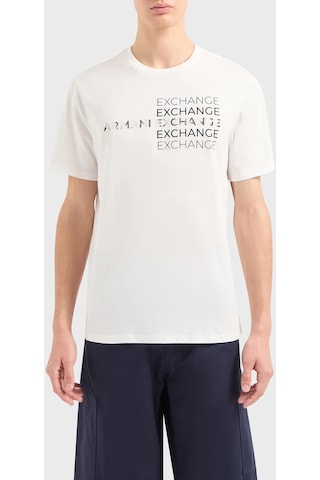 Armani Exchange Erkek T Shirt 3dztac Zj9tz 1116 Beyaz
