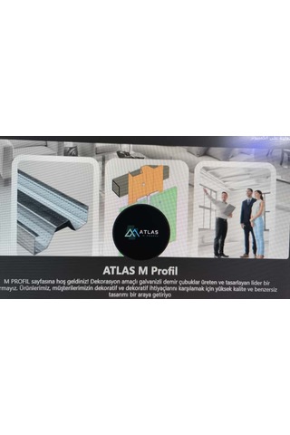 M Profil 0.5 Mm Kalınlık 10 Boy