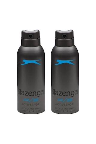 Slazenger Active Sport Mavi A / S Erkek Deodorant Sprey 2 x 150 ML