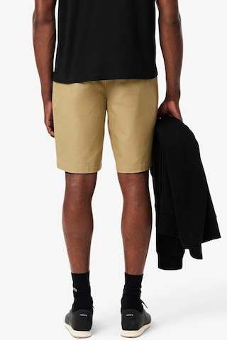 Lacoste Men's Regular Fit Cotton Bermuda Shorts Erkek Cepli Bermuda Şort Bej