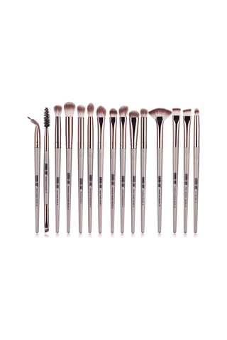 Vkemall 15'li Profesyonel Göz Makyası Fırça Seti - Yumuşak Kıllar, Mükemmel Renk Geçişleri