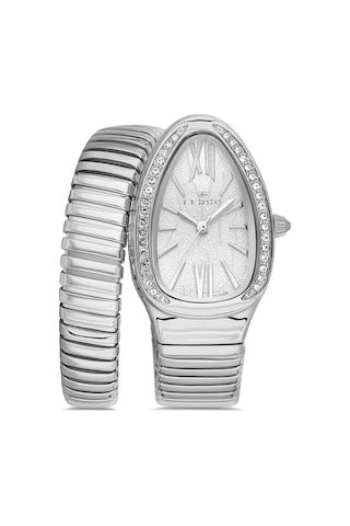 Ferro Fl40154a-a Quartz Çelik Gri 25 Mm Kadın Kol Saati