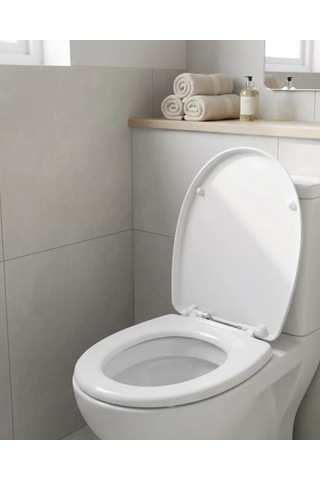 Home Dayanıklı Klozet Kapağı Universal Model Kolay Kurulum Hijyenik Banyo Ürünü Çok Renkli