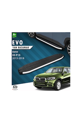 S-dizayn Bmw X5 F15 Evo Aluminyum Yan Basamak 193 Cm 2013-2018 A+ Kalite