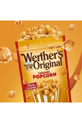Werther's Original Caramel Popcorn Classic - Krema Ve Karamel Kaplamalı Patlamış Mısır 140gr