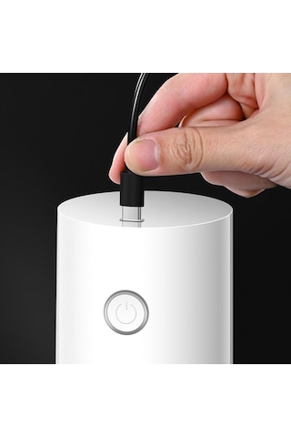 Bloomnest Kahve Çekirdeği Öğütücü 6 Vitesli Seramik Usb Otomatik Duran Öğütücü Siyah