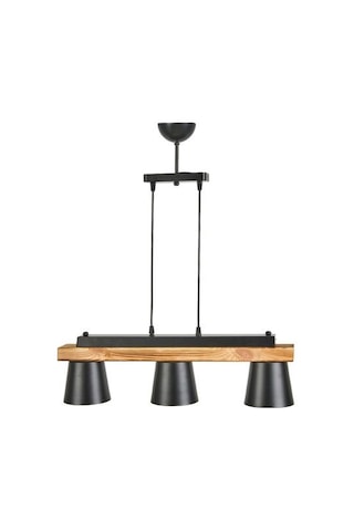 Correx Venedik 3'lü Sıralı Sarkıt - Siyah / Kahverengi - 70x10x10 Cm Siyah / Kahverengi