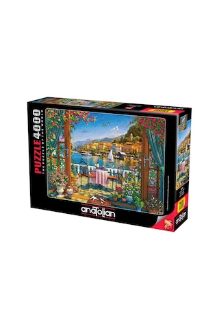 Anatolian 4000 Parçalık Puzzle - Como Gölü Keyfi 5203