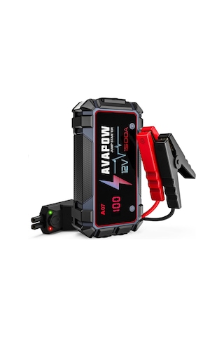 Avapow A07 1500a 12800mah Jump Starter Taşınabilir Akü Takviye Kiti