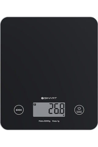Şımart Akıllı Mutfak Terazisi Bluetooth Destekli Hassas Dijital Ölçüm