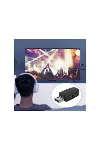 Bluetooth 5.0 Transmitter Alıcı Taşınabilir Mini Adaptör Sürücü Gerekmez 10 M Kablosuz Menzil