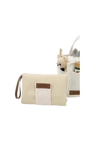 Bebek Alt Açma Bakım Çantası, Bebek Organizeri, Junior Seri, Bej