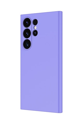 Samsung Uyumlu GalaxyS25 Ultra Kılıf Yumuşak Silikon Kamera Korumalı Lansman Celikaksesuar Kırmızı