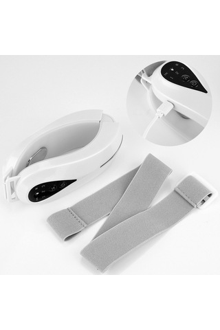 Urbannest Ems Mikro Akım Yüz Germe Ve Titreşim Masaj Aleti - Güzellik Cihazı Beyaz