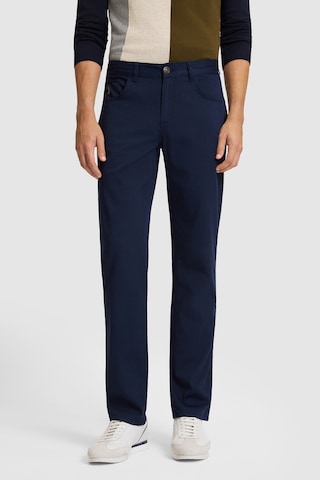 U.S. Polo Assn. Erkek Lacivert Slim Fit Kanvas Pantolon 50326128-vr033
