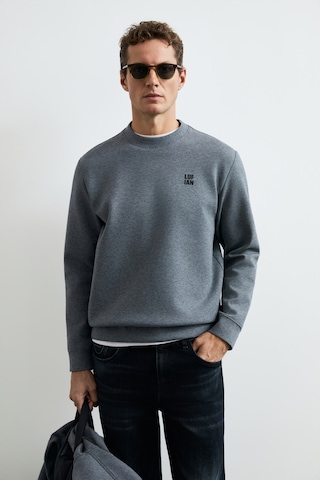 Lufian Grand Erkek Sweatshirt Gri Gri 112030192100150