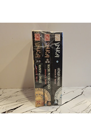 İnka- Güneşin Prensesi- Machu Pıcchu' Nun Işığı- Manco' Nun Öfkesi- 3 Kitap