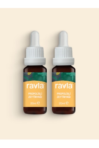 2'li Ürün - Ravla Propolisli Zeytinyağ - 20ml