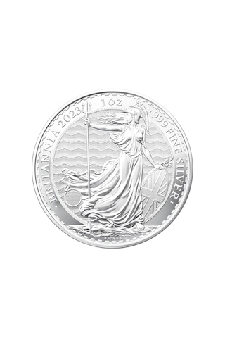 AgaKulche Büyük Britanya Kraliçe II. Elizabeth 2023 1 Ons Gümüş Sikke Coin