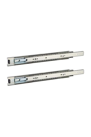 Canex Teleskopik Bilyalı Ray 43 Mm 400 Mm Beyaz