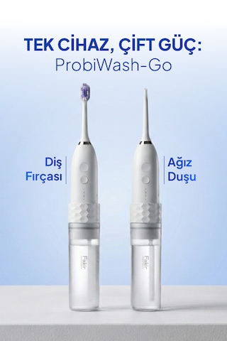 Fakir Probiwash Go 2in1 Elektrikli Diş Fırçası-ağız Duşu/ikisi Bir Teknoloji Diğer