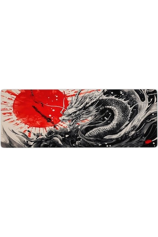 Gaming Oyuncu Xl Mouse Pad Kaydırmaz Dikişli 80 30 Cm Mousepad 55