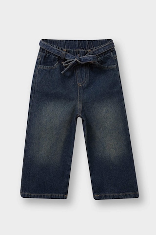 Defacto Kız Bebek Wide Leg Jean Pantolon G3011a525aunm28 Mavi