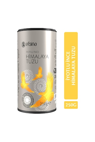 Efsina İyotlu İnce Himalaya Tuzu 250 G