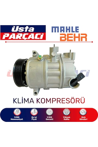 Wöbermann + Mahle Behr Skoda Rapid 2012-2015 Klima Kompresörü