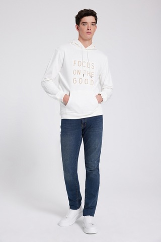 Ds Damat Slim Fit Ekru Sweatshirt 1hce238310119 Ekru