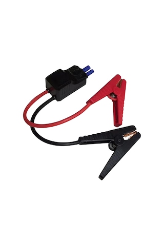 Yuntech01 12v Akıllı Krokodil Klipsli Araba Akü Bağlantı Kablosu - 350mm Kalın Vurucu Kablosu, Beş Güvenlik Özelliği, Metal+plastik Malzeme