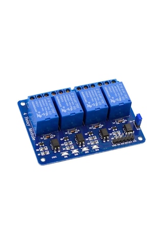 5v 4 Kanal Röle Modülü Arduino 4 Ch Relay Board Role Kartı Rodevino