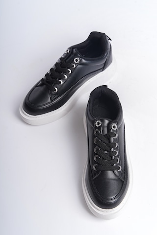 Garantili D419 Günlük Ortopedik Unisex Sneaker Spor Ayakkabı Siyah