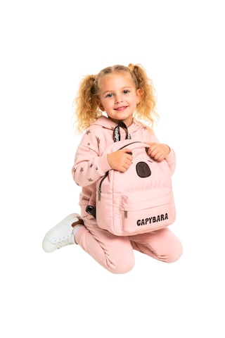 Capybara Orijinal Lisanslı Çocuk Okul /anaokulu Çantası, 3d Pembe