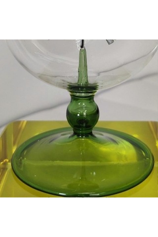 Kanatlı Dönen Cam Yel Değirmeni Güneş Enerjili Cphoto Renkli