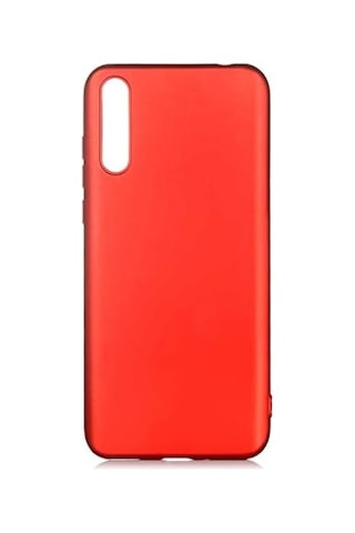 Huawei Nova 5t İle Uyumlu Kılıf Kırmızı Premier Silikon Esnek İnce Geliştirilmiş Dayanıklı Darbe Kar Arka Kapak