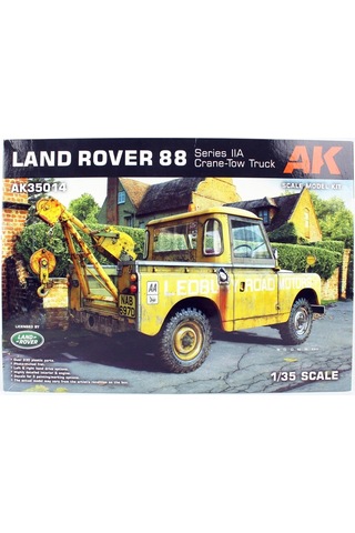 Ak Interactive 35014 1/35 Ölçek, Land Rover 88 Series Iıa Vinçli Çekici , Askeri Araç Plastik Model Kiti