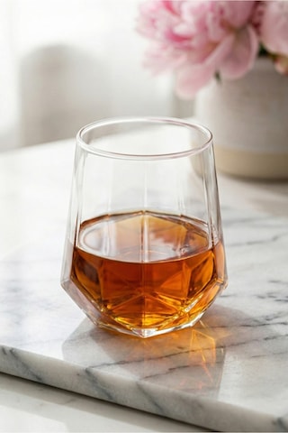 Lav Valeria Cam Viski Bardağı 3'lü 400 ml (Meşrubat/Kokteyl Bardağı )