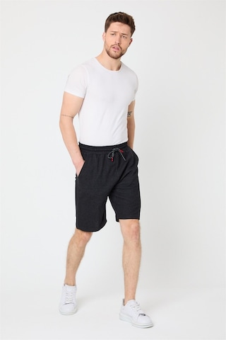 Mmetalic Erkek Siyah Regular Fit Şort
