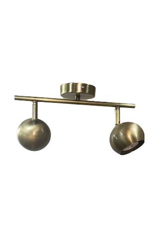 Rsylight Metal Modern 2 Li Eskitme Kaplama 180 Derece Mafsallı Led Spot Avize Günışığı Ampullü Eskitme